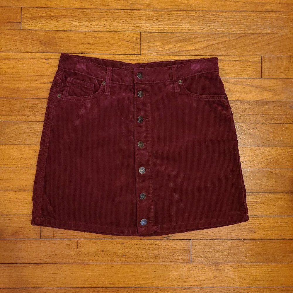 Corduroy Mini Skirt